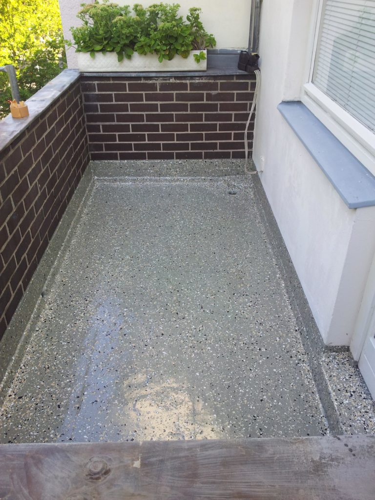 Gallerie - Flächenabdichtungen von Bodenplatten, Balkonen / Terrassen – Projektfoto 8